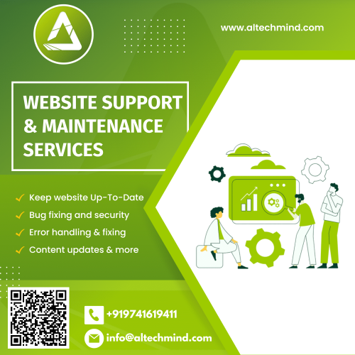 Altechmind Website Support & Maintenance Services